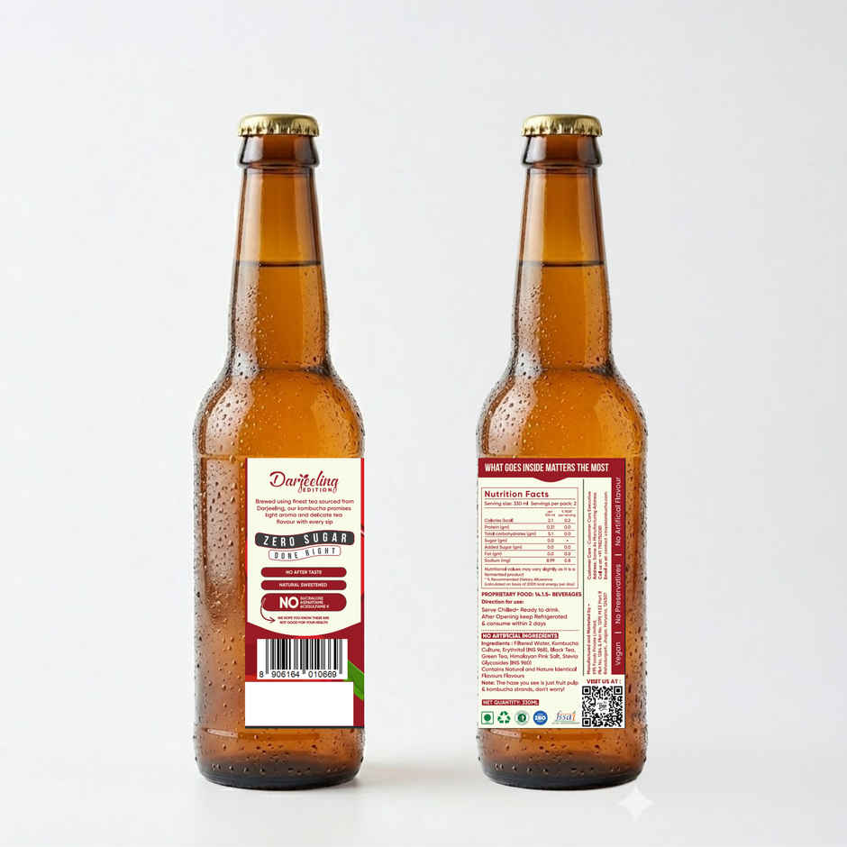 Toyo Kombucha Zero Sugar Cranberry | Non-Alcoholic Kombucha
