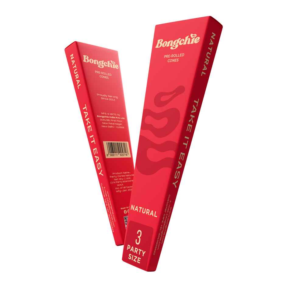 Bongchie Perfect Party Pre Rolled Cones (Natural)