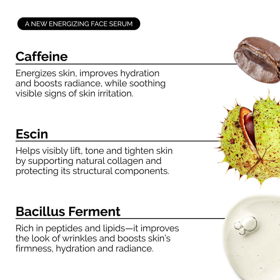 The Ordinary Face Serum | Caffeine 3% + Escin 1%