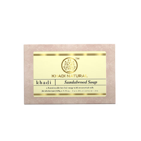Khadi Natural Sandalwood Soap For Bright and Glowing Skin