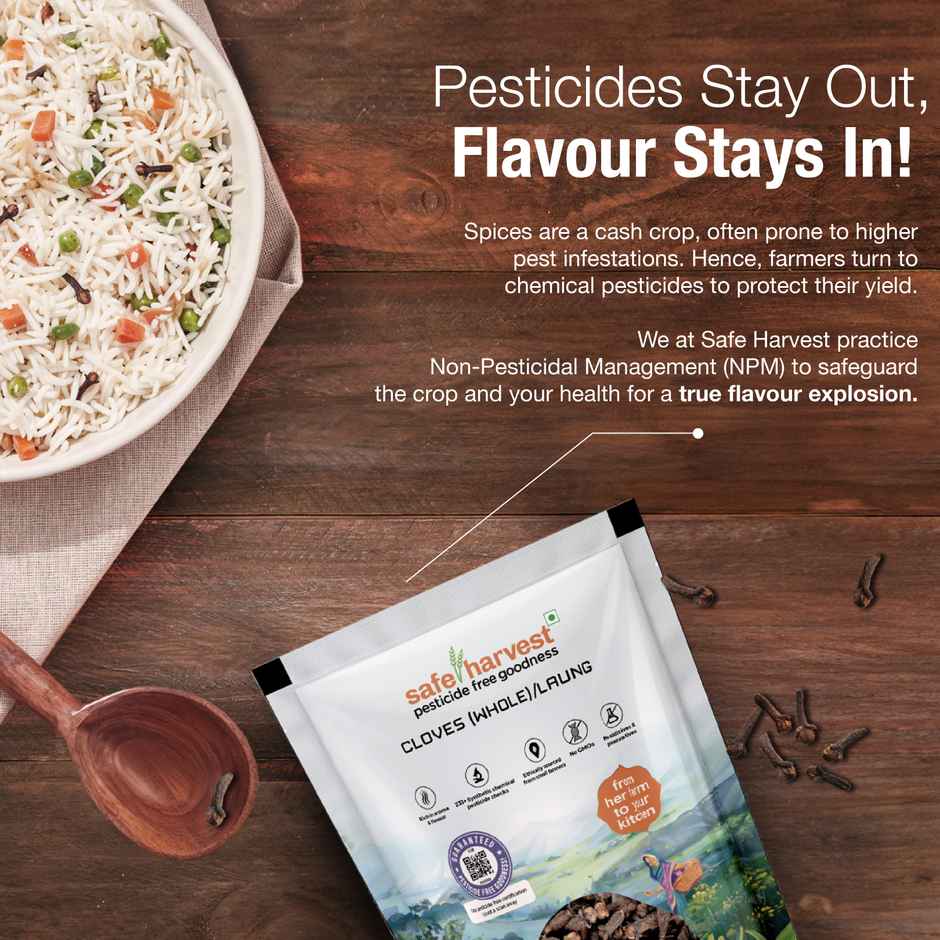 Safe Harvest Pesticide - Free Cloves Whole (Laung)