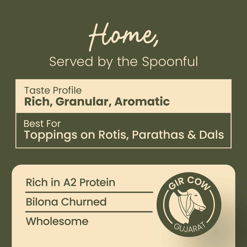 Praakritik A2 Bilona Gir Cow Ghee