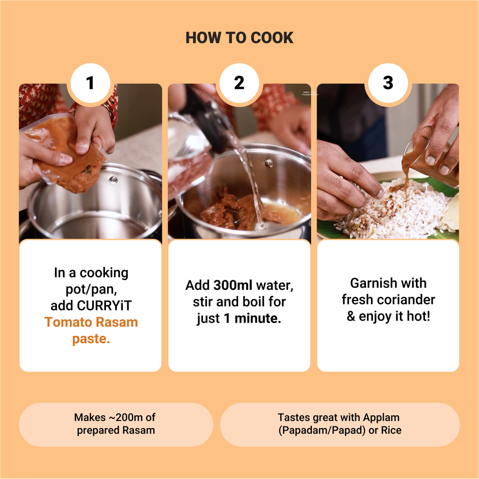 CURRYiT Amma Style Tomato Rasam