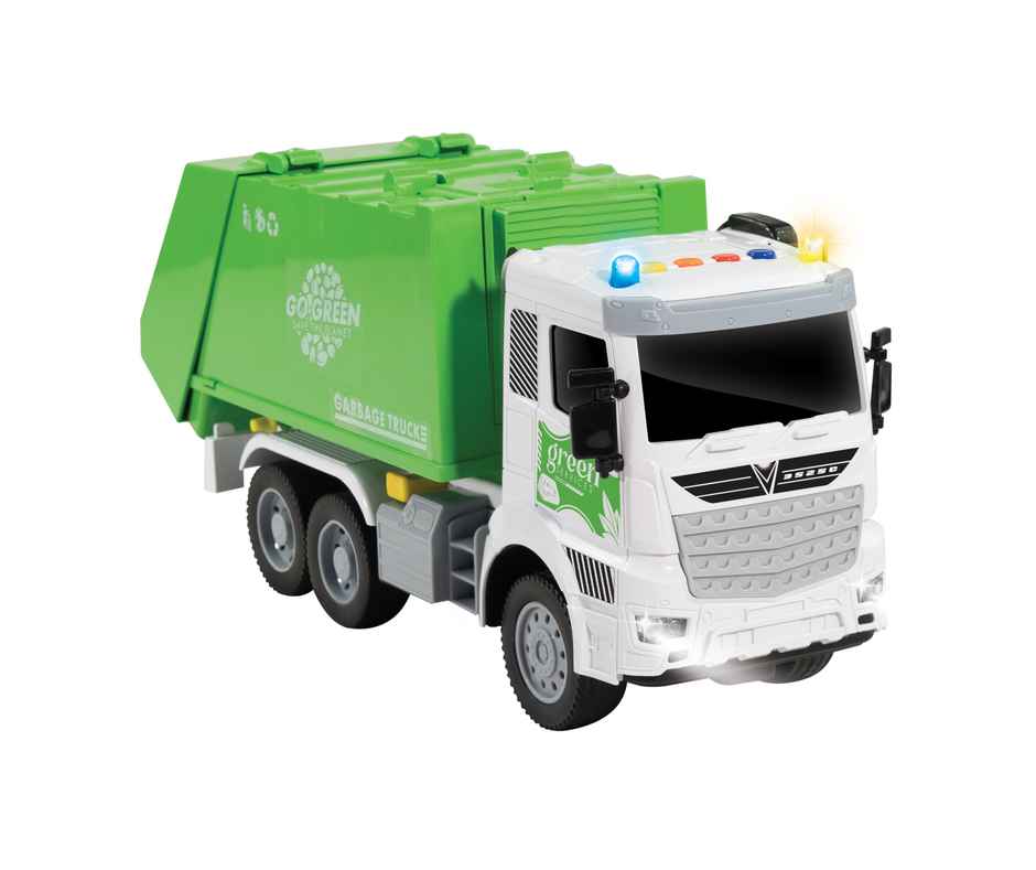 Itoys Bump N Go Garbage Truk (Colour May Vary)