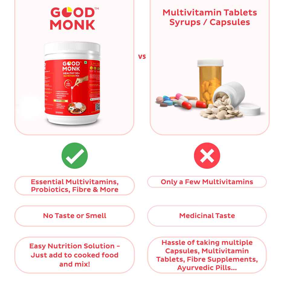 Good Monk Healthy 50+ Nutrition Mix 