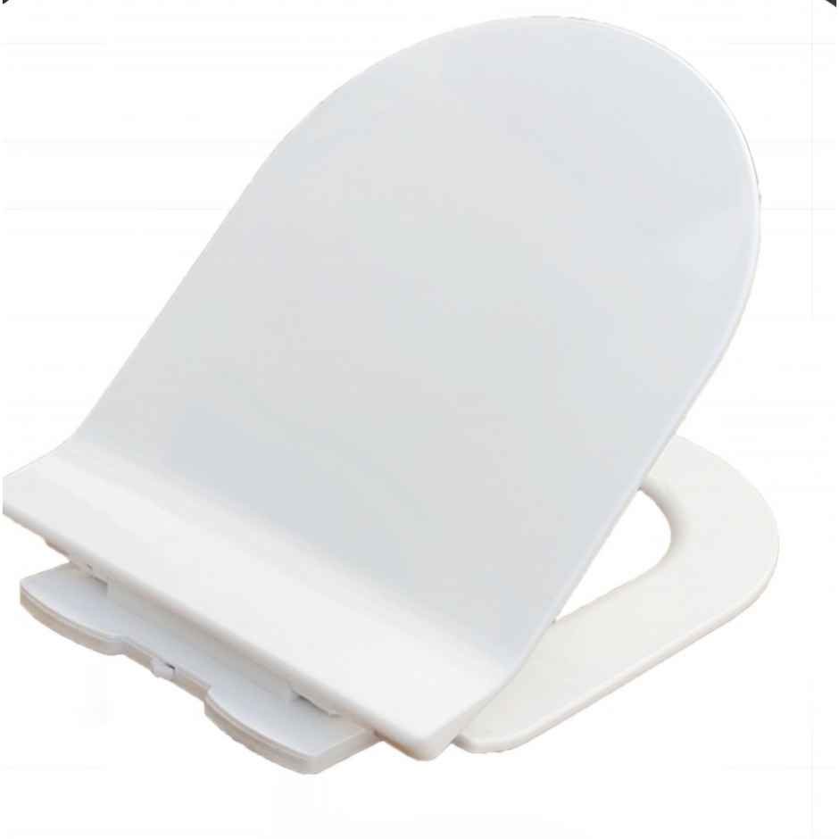 Clayplus 740 - Polypropylene Soft Close Slim Hydraulic Toilet Seat Cover