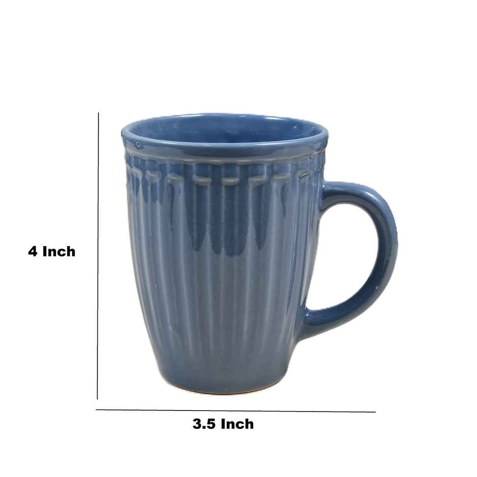 OGGN Ceramic Coffee,Tea,Milk & Mug - 280 ml | Grey