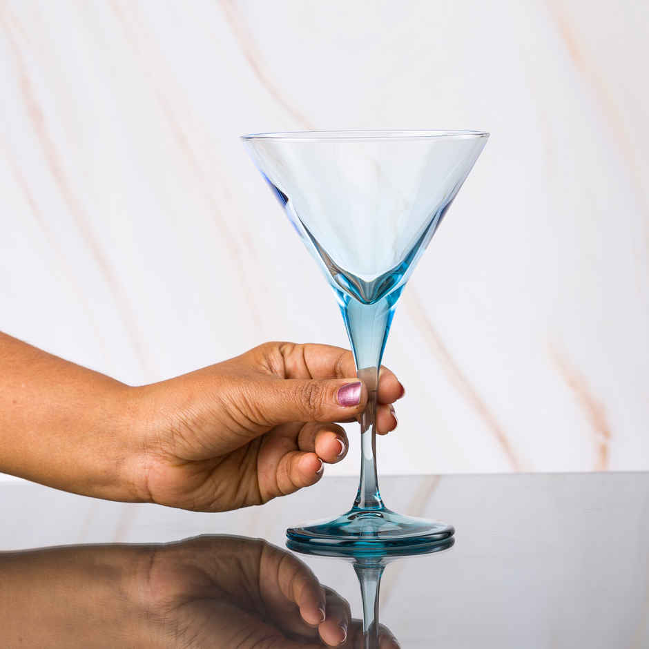 Pasabahce V-Line Stemware | Torquoises - 200 ml