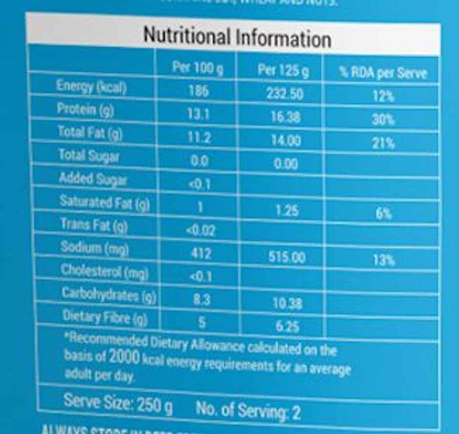 Blue Tribe Foods Ready To Eat Afghani Soya Chaap