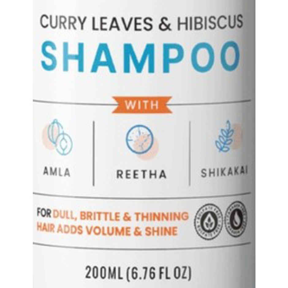 Nidhi'S Grandmaa Secret Curry Leaf And Hibiscus Shampoo For Hair Fall Control
