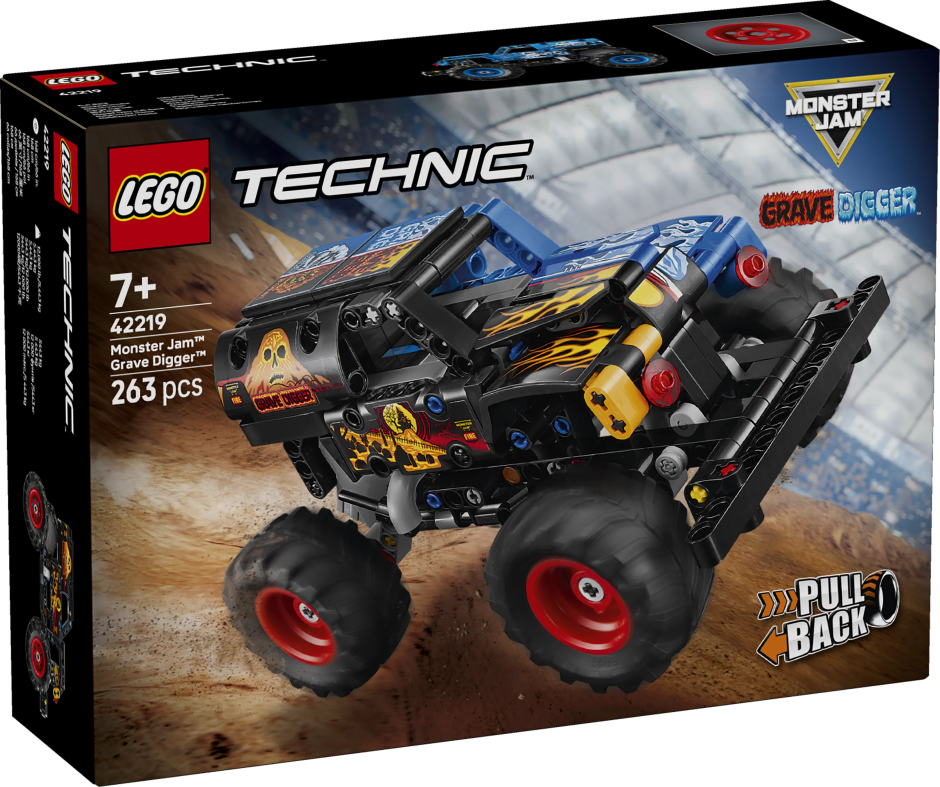 LEGO Technic Monster Jam Grave Digger Fire and Ice 42219