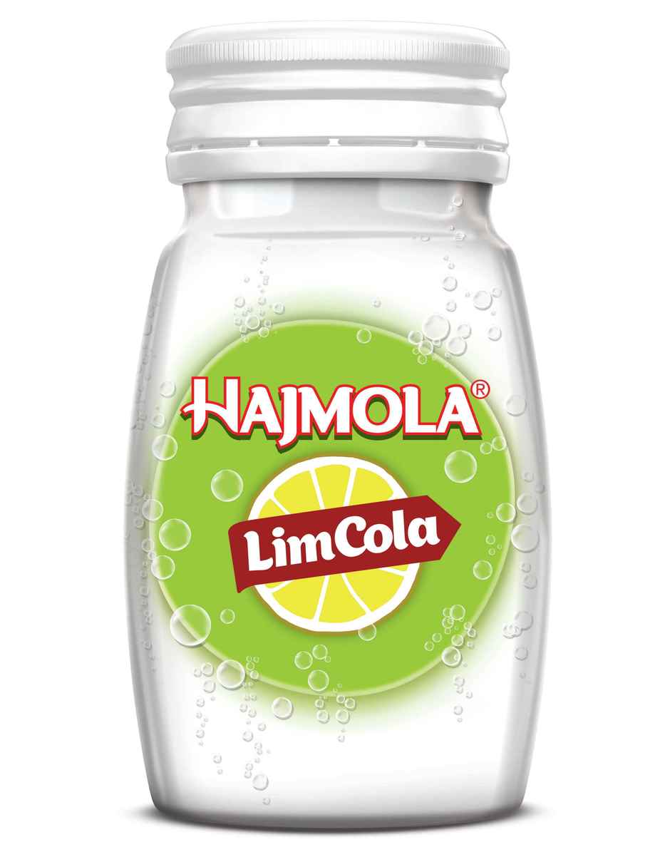 Dabur Hajmola Tasty Digestive Tablets (Limcola Flavour) - 120 Tabs,Healthy, Tasty & Chatpata
