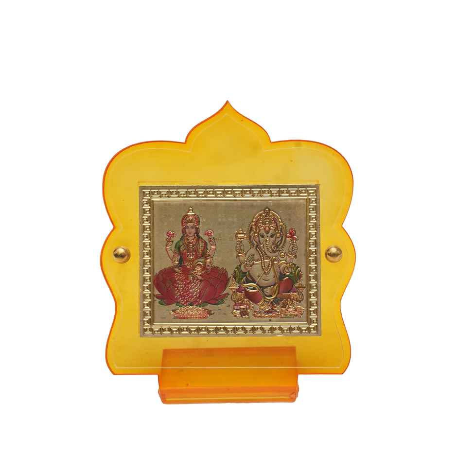 Laxmi Ganesh Photo Design Frame for Car Dashboard | Big | Divine Vibes | Ganesh Chaturthi Specials