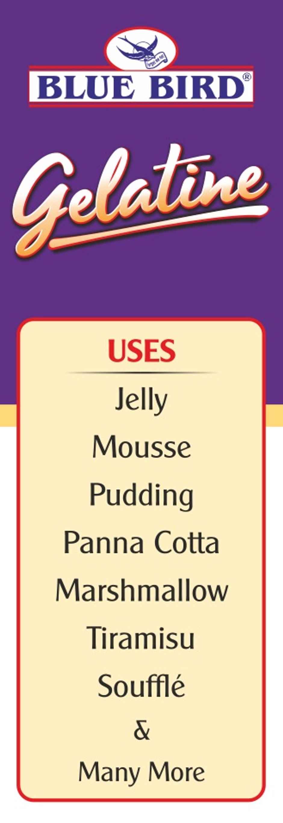 Blue Bird Gelatine | Dessert Preparation Ingredient