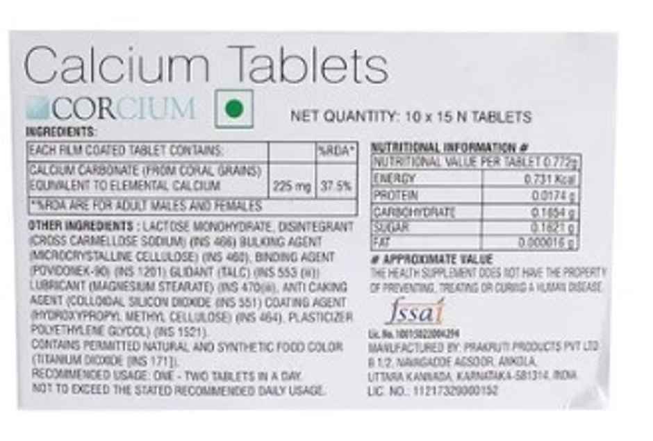 Corcium Tablet