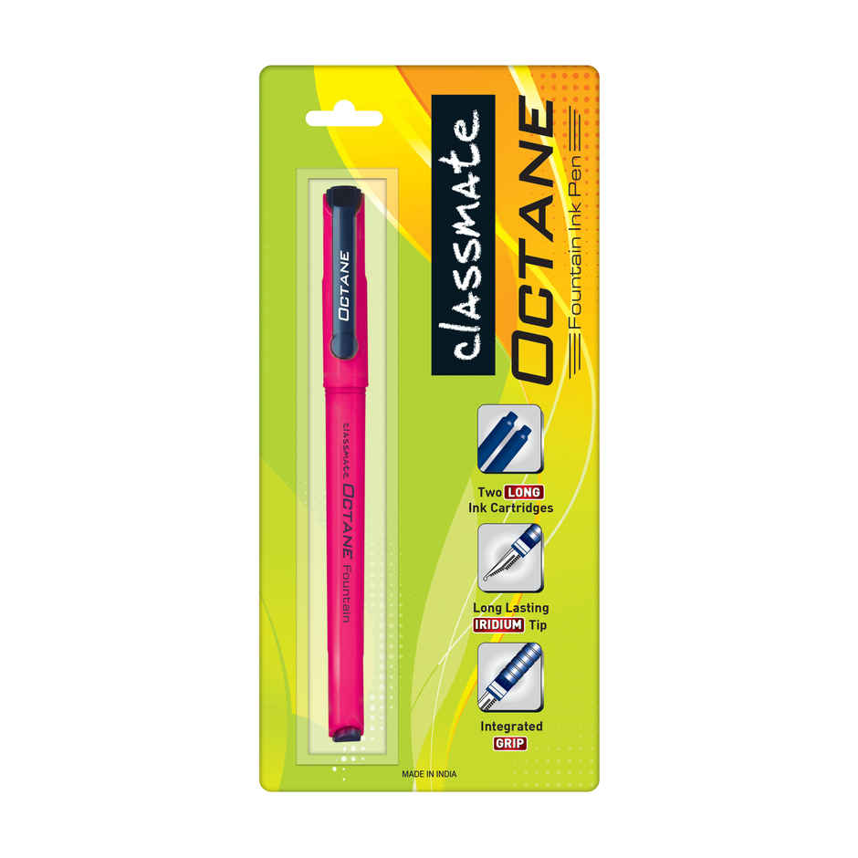 Classmate Octane Fountain Pen Blue Ink