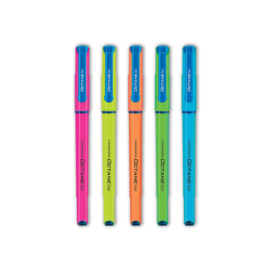 Classmate Octane Neon Gel Blister Blue Combo
