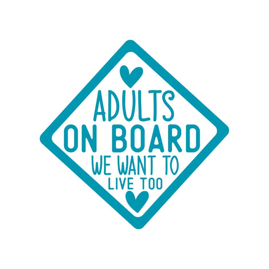 House Of Festivals Automobile Reflective Sticker - 10 x 10 Inches Design 2