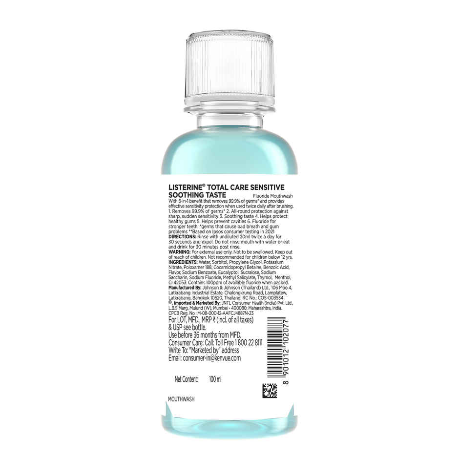 Listerine Total Care Sensitive Soothing Taste