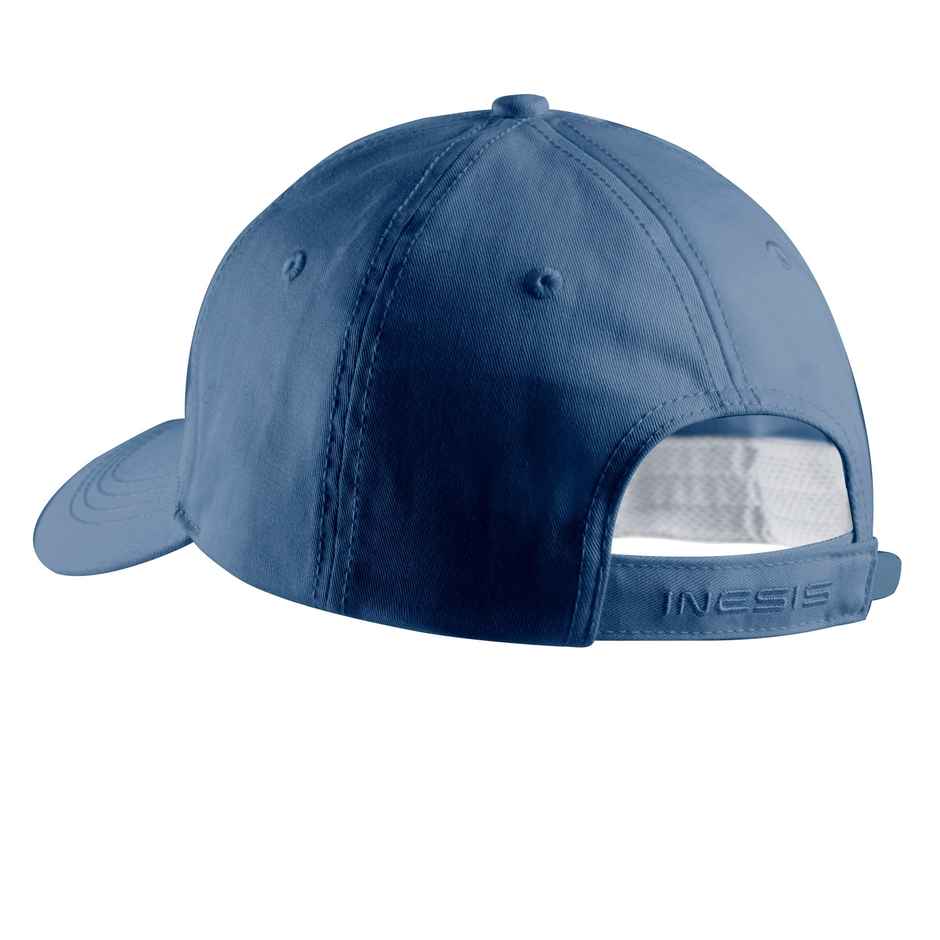 Decathlon | Inesis Unisex Solid Cotton Baseball Cap | Blue - One Size