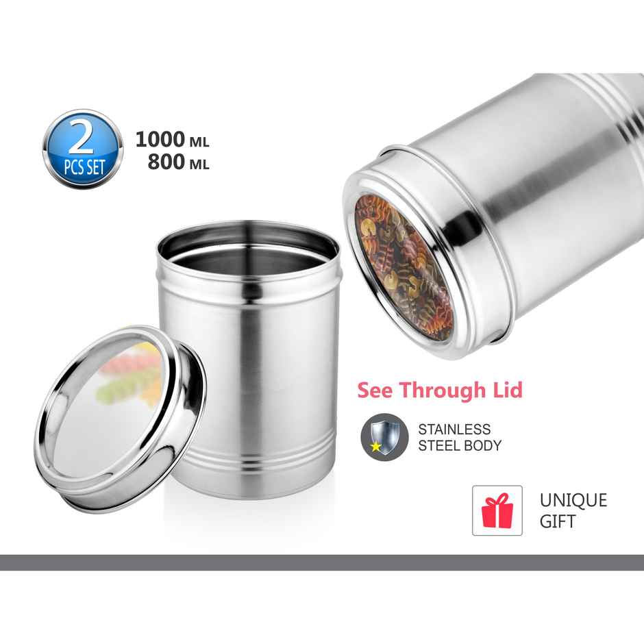 Bay6 1000 ml & 800 ml Canister