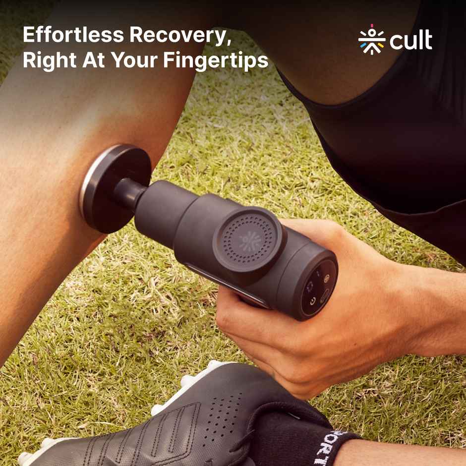 Cult Volt X, Full Body Professional Gun Massager With Hot And Cold Therapy, 3000 mAh Battery