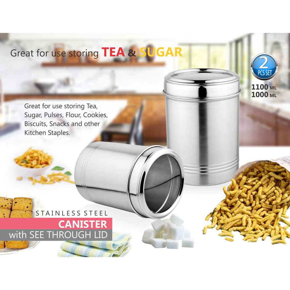 Bay6 1100 ml & 1000 ml Canister