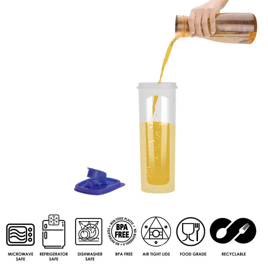 2Mech Plastic Cooking Oil Dispenser| 1000 ml | Set Of 2