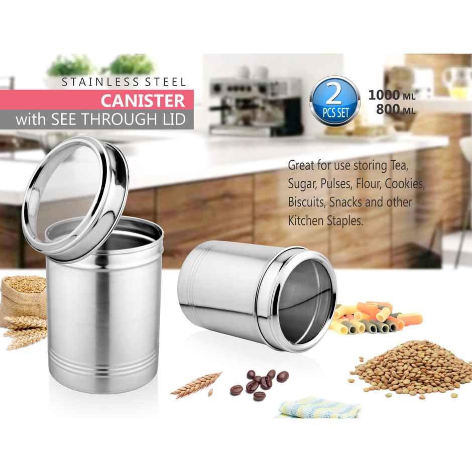 Bay6 1000 ml & 800 ml Canister
