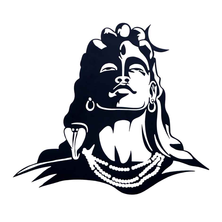 House Of Festivals Automobile Reflective Sticker - 10 x 10 Inches Design 19