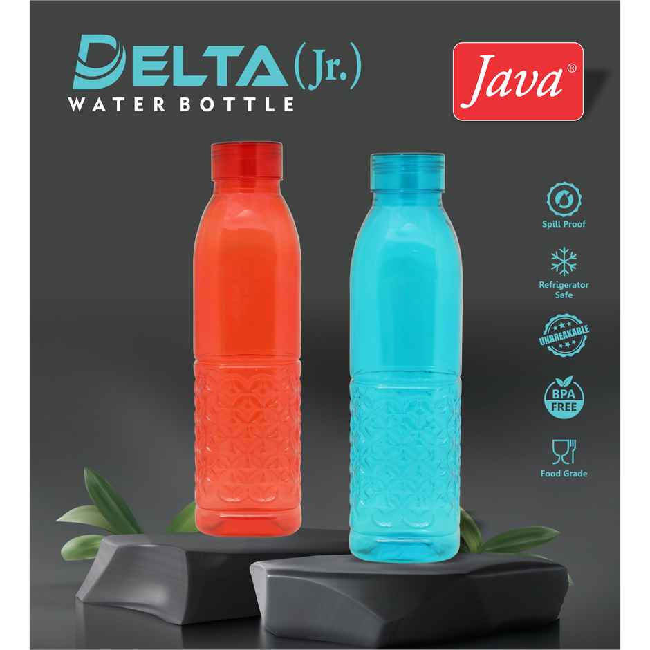 Java Plastic Delta JR Water Bottle | Assorted | 500 ml