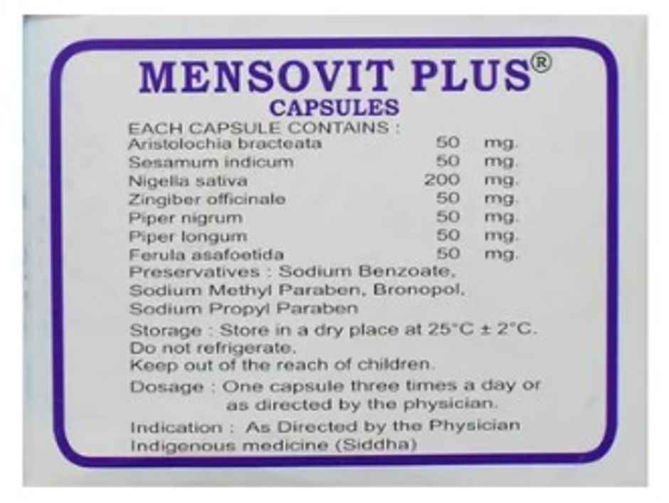 Mensovit Plus Capsule