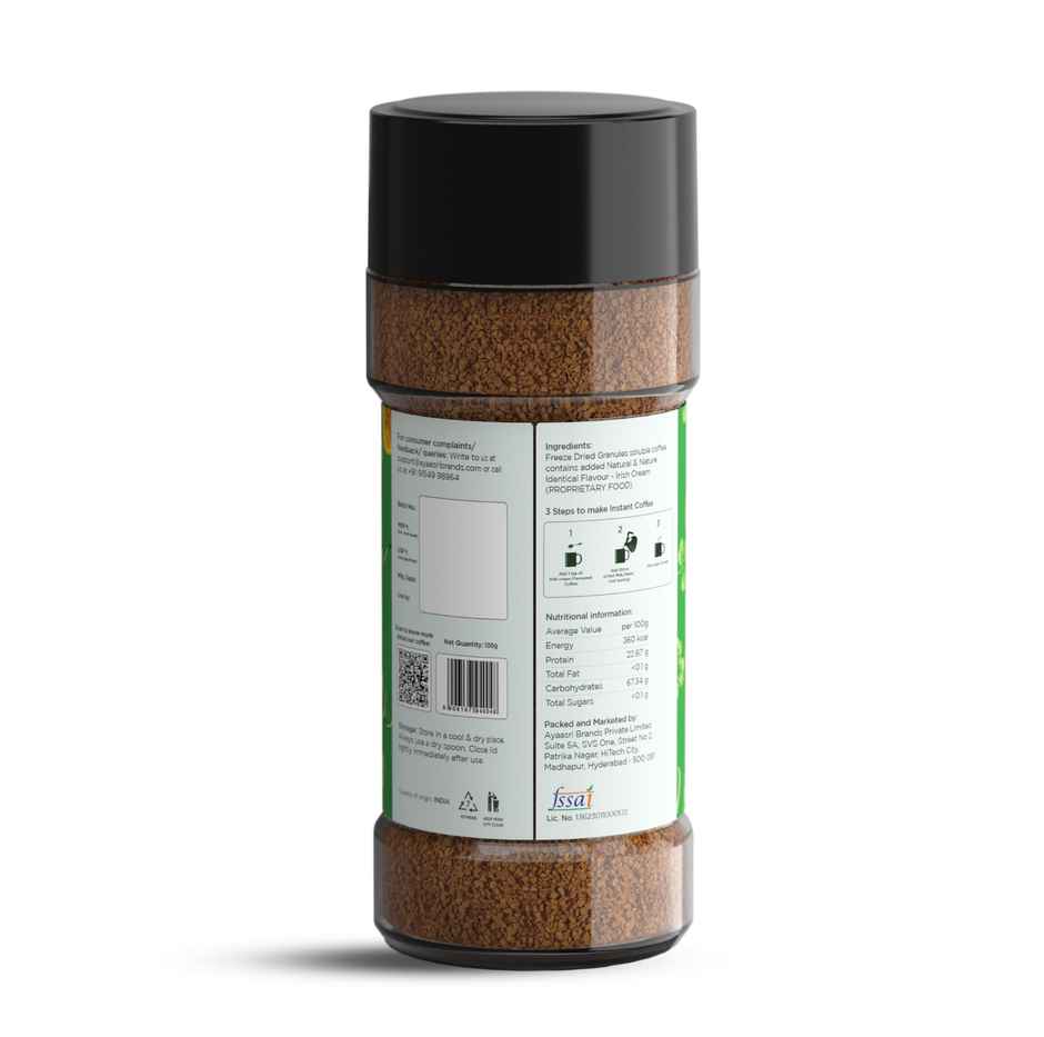 Brew & Bliss Irish Cream Instant Coffee