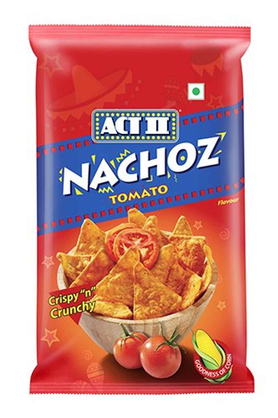 Act II Tomato Nachos - Tortilla Chips | Ready to Eat Snacks | Big Pack