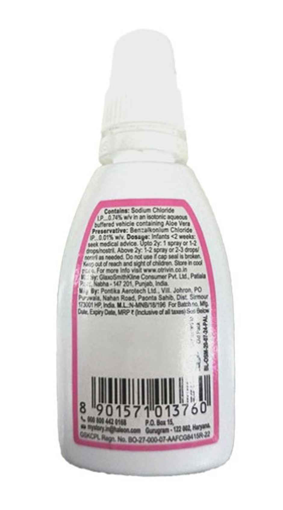 Otrivin Baby Saline Nasal Spray