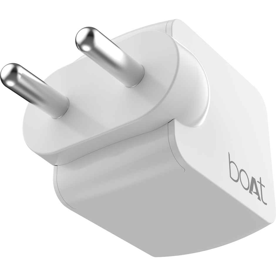 boAt 35W GaN Wall Charger w/GaN Chip Tech, Fast Charging w/PD,PPS & QC 3.0 (Crystal White)