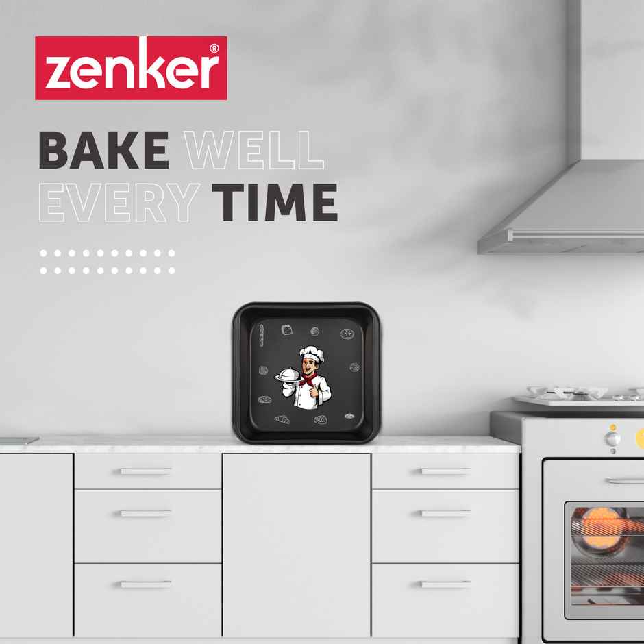 Zenker Nonstick Square Cake Pan 23.4 Cm