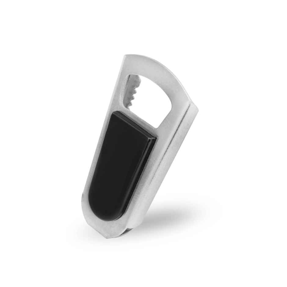 Fackelmann Stainless Steel Bottle Opener Ideal for Removing & Sealing Caps 8cm