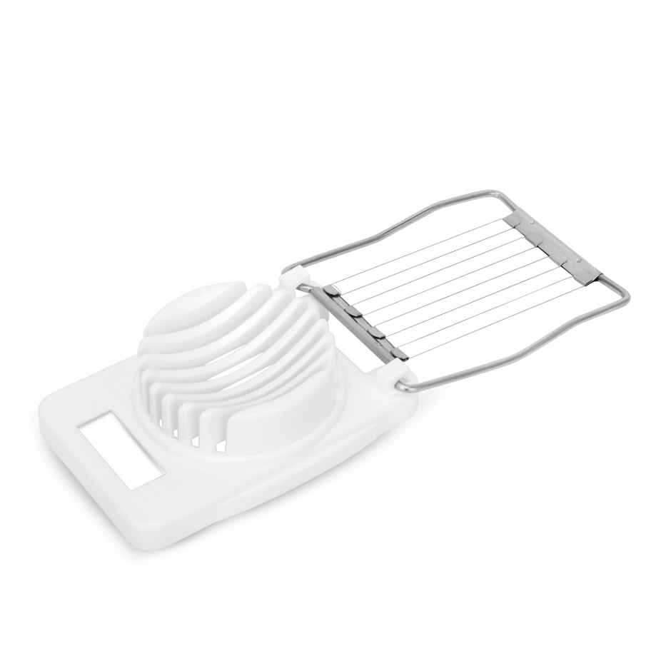 Fackelmann Stainless Steel Blade Egg Slicer | 11 x 7.5 cm Slicing Eggs | Boiled Potatoes