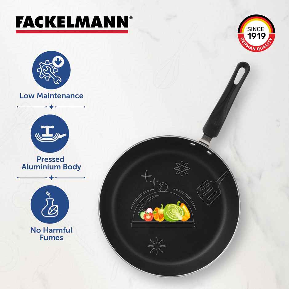 Fackelmann Nonstick Fry Pan 26 cm Grey