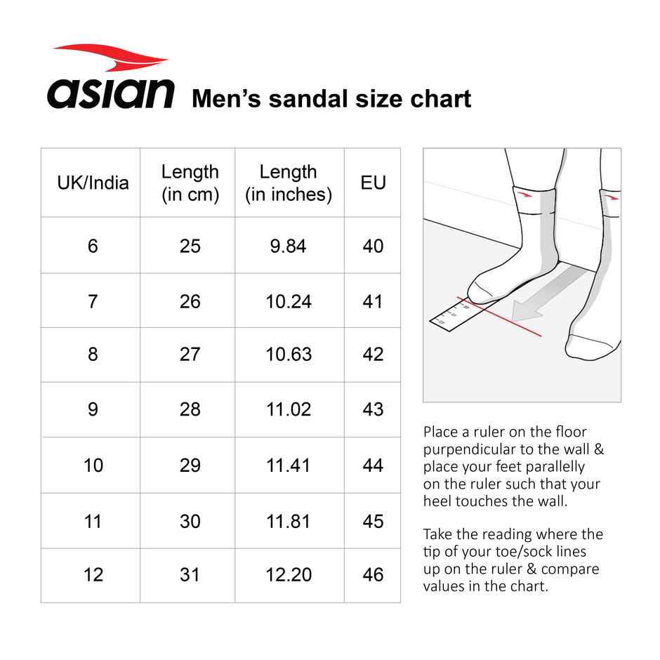 Asian Agc-14 Men Clogs Black (Size-6)