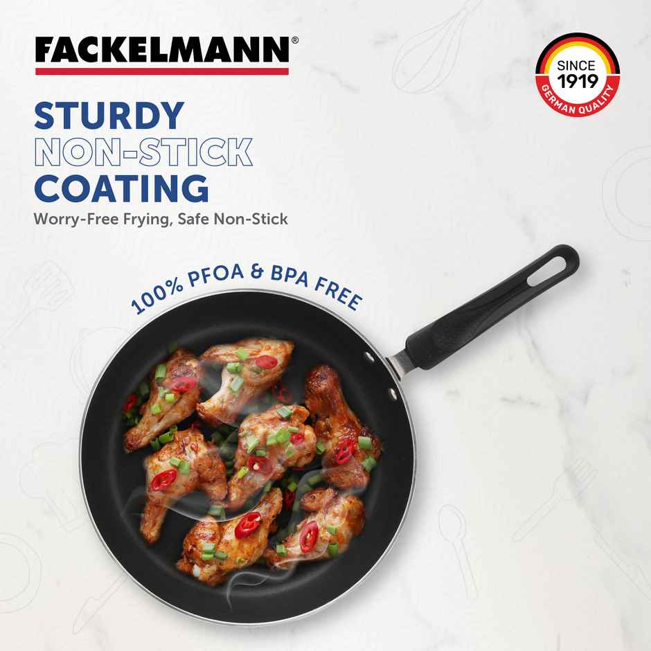Fackelmann Nonstick Fry Pan 26 cm Grey