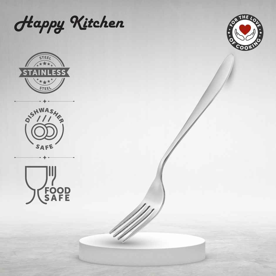 Happy Kitchen Dessert Fork 6 Piece Set