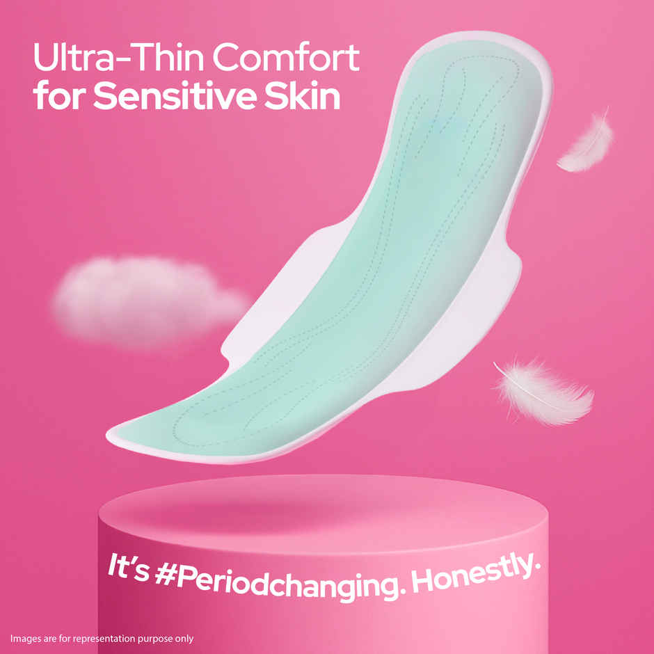 I-Activ Ultra Thin Sanitary Pads XXL | Cottony Soft | Anti-Rash | Heavy Flow Protection