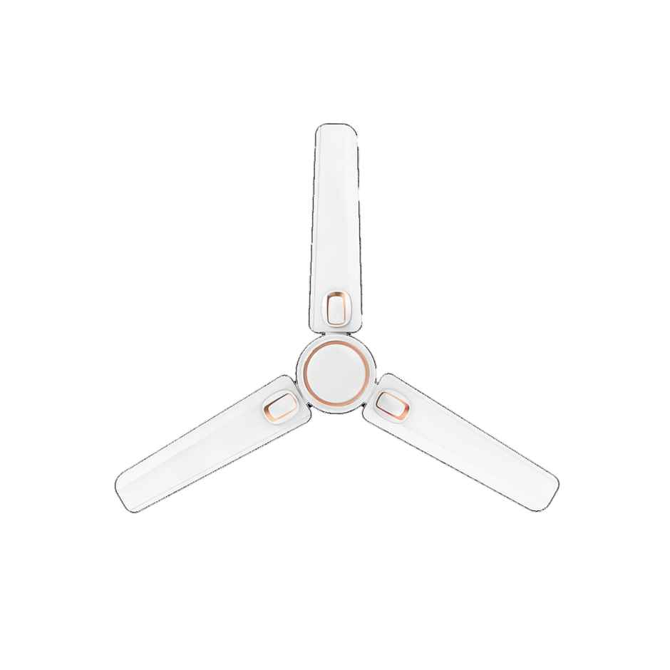Polycab Superb Plus Ceiling Fan, 1200mm, Star Rated, Saves Up To 33% Electricity, Snow White