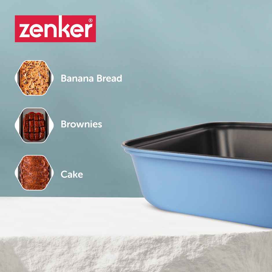 Zenker Nonstick Square Cake Pan 23.4 Cm