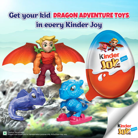 Kinder Joy - 3 Pcs Pack - Assorted