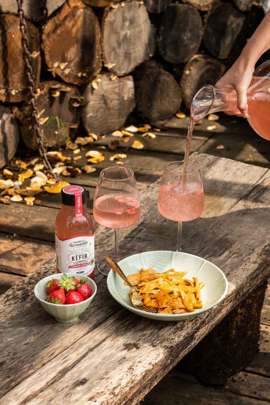 The Good Bug Water Kefir - Strawberry Lemonade