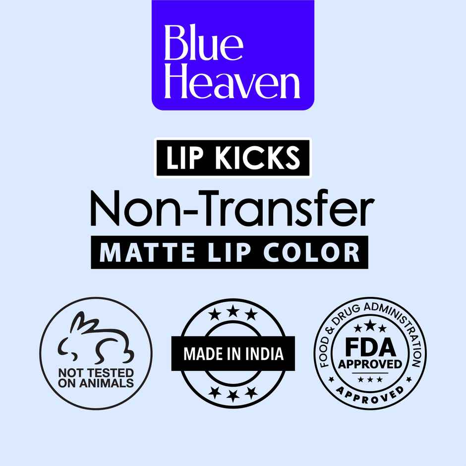 Blue Heaven Lip Kicks Non-Transfer Lipcolor | 7 pack