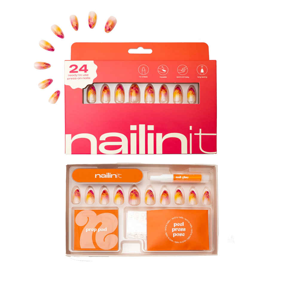 Nailinit Berry Bomb Press On Nails